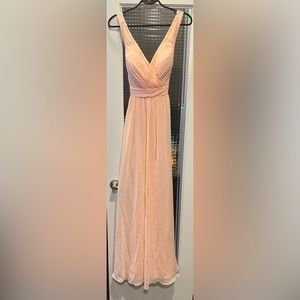 Azazie Kora Dress (Pearl Pink)